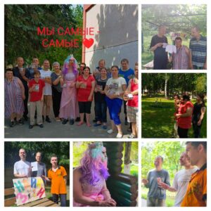 В Гомельском социальном пансионате «Васильевский» состоялось очередное культурно — массовое мероприятие — игра по станциям  «Мы самые-самые».