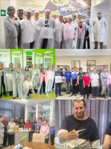 09.09.2025г. Проживающие отделения сопровождаемого проживания, на безвозмездной основе, окунулись ? в молочные реки ОАО » Милкавиты»