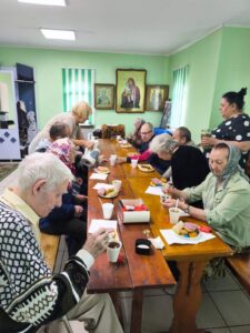 Сегодня 08.09.25г. проживающие пансионата «Васильевский» посетили православный «Храм святого благоверного князя Александра Невского»