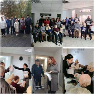 Ко Дню пожилого человека пансионат «Васильевский»посетил педагогический состав Гимназии 36 г.Гомеля совместно с Гомельской Епархией во главе отца Владимира настоятеля храма Александра Невского.