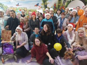 В государственном учреждении «Гомельский социальный пансионат «Васильевский» состоялась благотворительная акция: — «Рождественские встречи»!