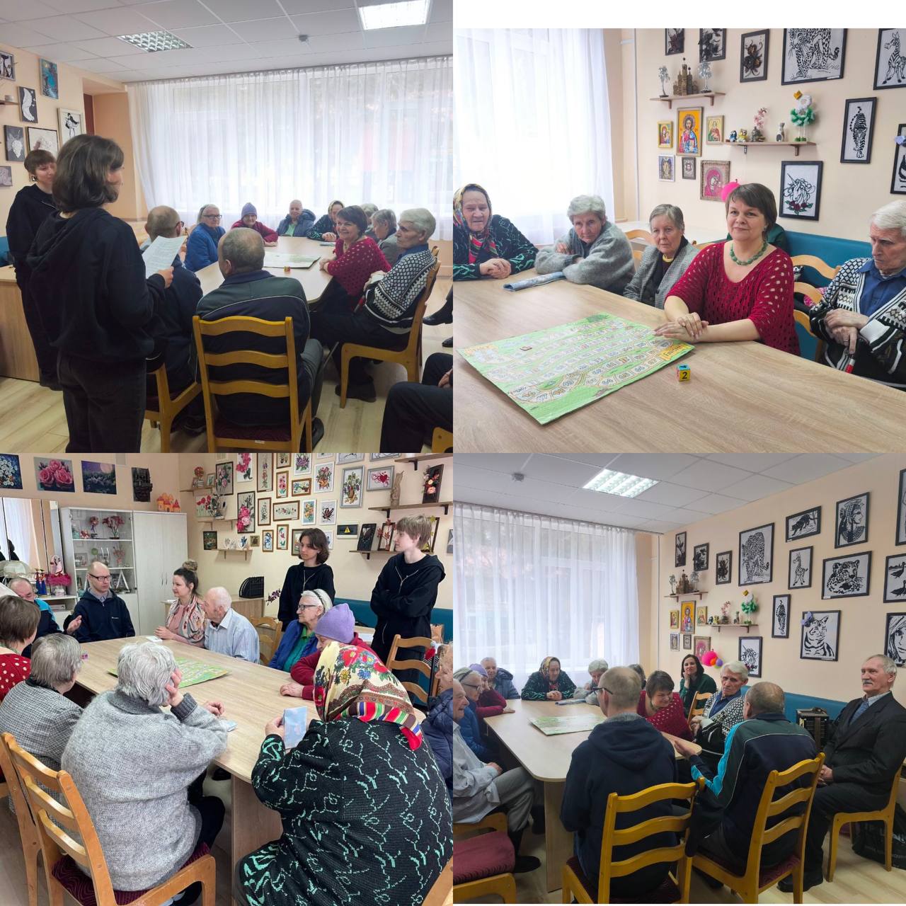 6 апреля в Гомельском социальном пансионате «Васильевский»прошло мероприятие с участием волонтёров группы «Аксамит» из ГГУ им.Ф.Скорины.